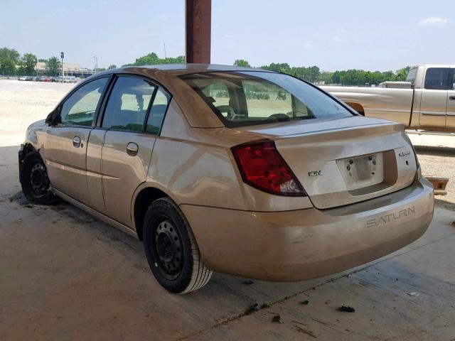 1G8AJ55F57Z116337 - 2007 SATURN ION LEVEL GOLD photo 3