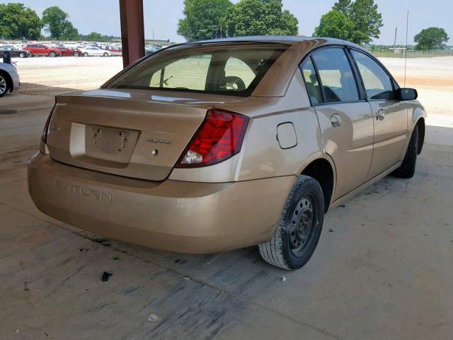 1G8AJ55F57Z116337 - 2007 SATURN ION LEVEL GOLD photo 4