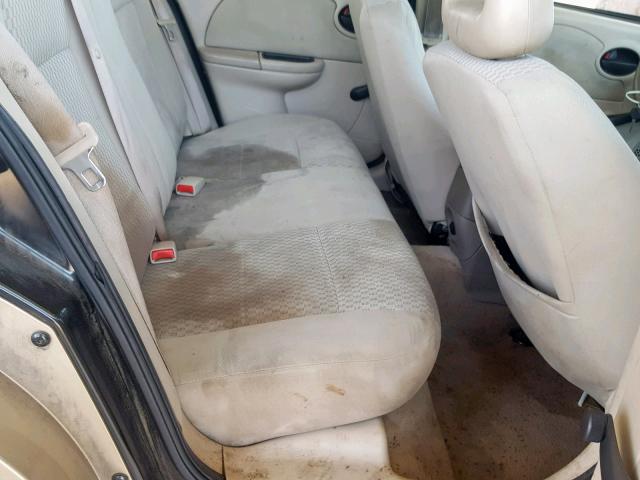 1G8AJ55F57Z116337 - 2007 SATURN ION LEVEL GOLD photo 6