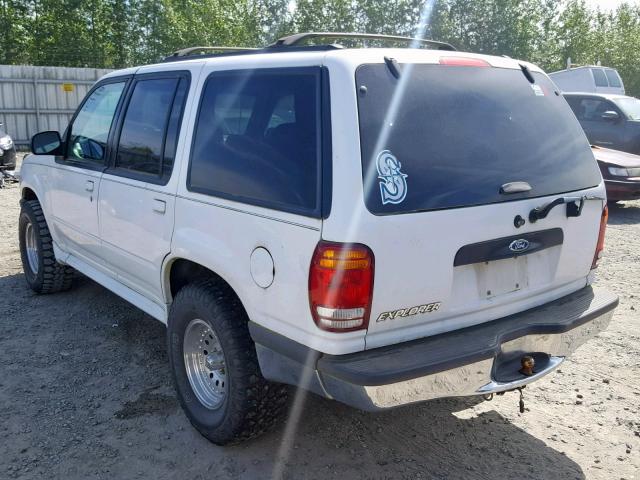 1FMZU34X1WZA30502 - 1998 FORD EXPLORER WHITE photo 3