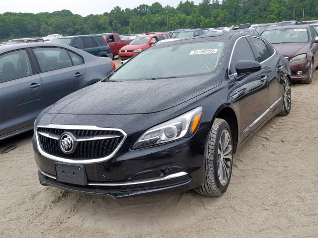 1G4ZP5SS6HU210598 - 2017 BUICK LACROSSE E BLACK photo 2