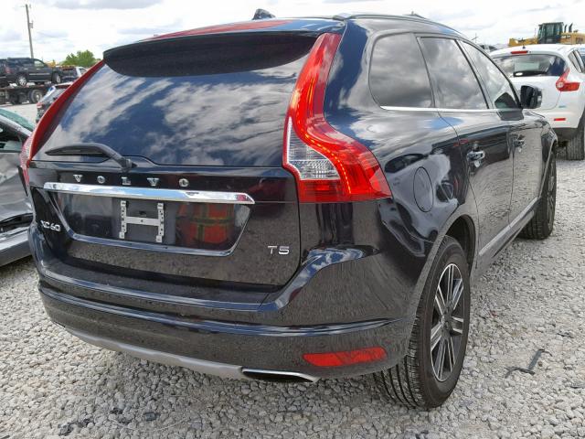 YV440MDK1G2854690 - 2016 VOLVO XC60 T5 BLACK photo 4