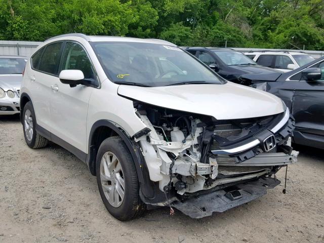 5J6RM4H71GL064667 - 2016 HONDA CR-V EXL WHITE photo 1