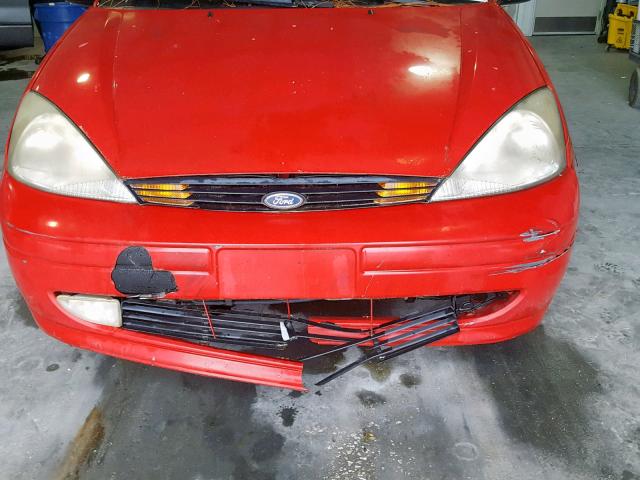 1FAFP38392W340727 - 2002 FORD FOCUS ZTS RED photo 9