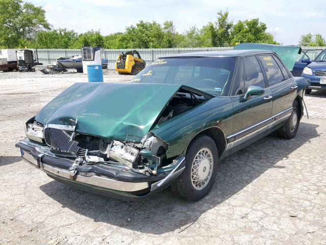 1G4CW52L9R1634118 - 1994 BUICK PARK AVENU GREEN photo 2