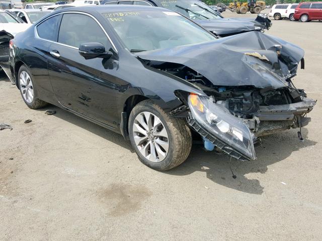 1HGCT1B87EA006734 - 2014 HONDA ACCORD EXL BLACK photo 1