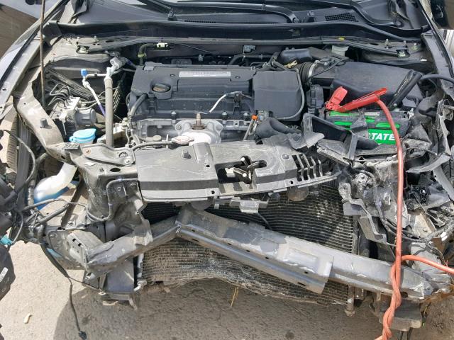 1HGCT1B87EA006734 - 2014 HONDA ACCORD EXL BLACK photo 7