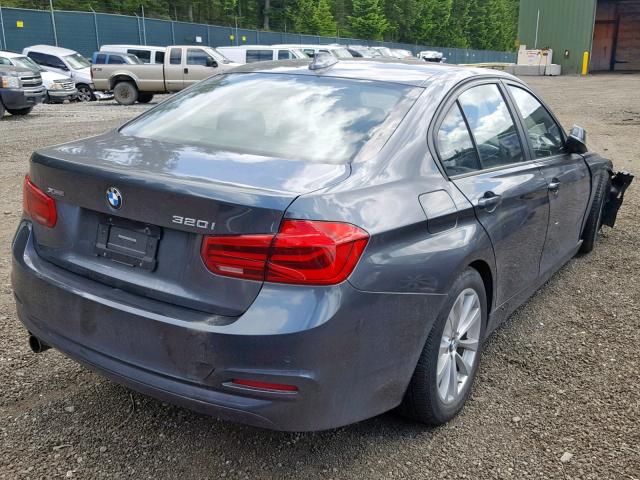 WBA8E5G5XGNU20409 - 2016 BMW 320 XI CHARCOAL photo 4