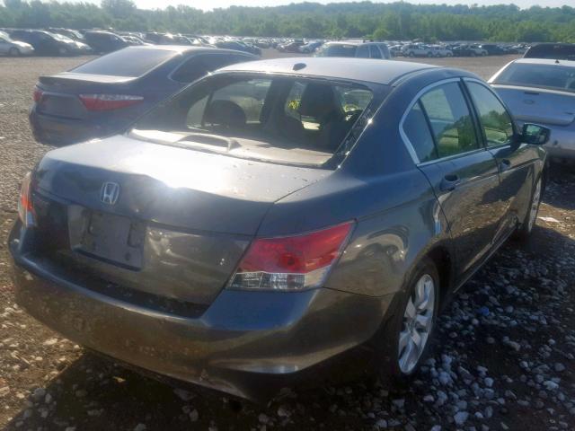 JHMCP26878C075997 - 2008 HONDA ACCORD EXL GRAY photo 4