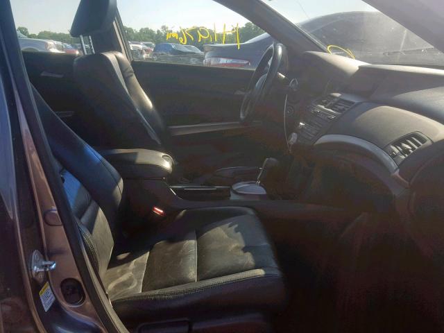 JHMCP26878C075997 - 2008 HONDA ACCORD EXL GRAY photo 5