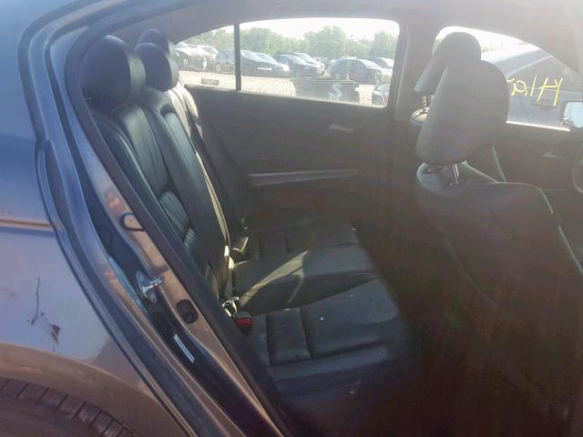 JHMCP26878C075997 - 2008 HONDA ACCORD EXL GRAY photo 6