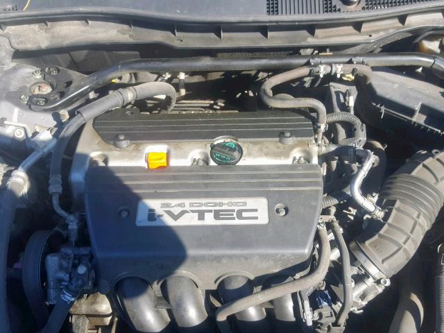 JHMCP26878C075997 - 2008 HONDA ACCORD EXL GRAY photo 7