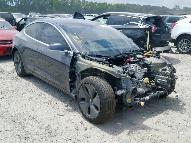 5YJ3E1EB3JF114009 - 2018 TESLA MODEL 3 CHARCOAL photo 1