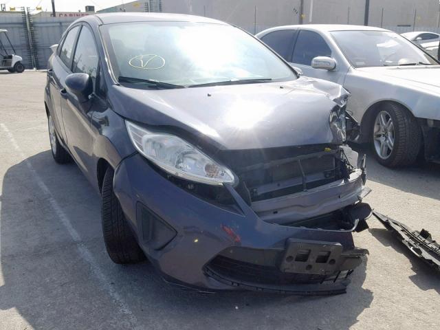 3FADP4BJ7DM172884 - 2013 FORD FIESTA SE GRAY photo 1