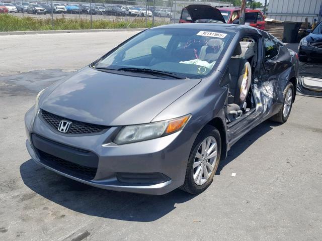 2HGFG3B05CH528784 - 2012 HONDA CIVIC EXL 灰色 照片 2