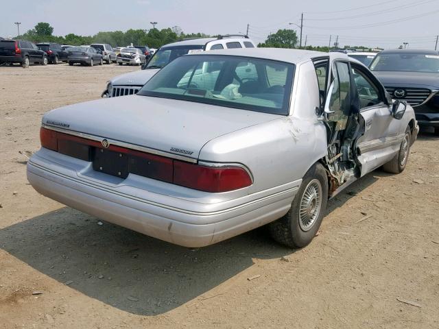 2MELM74W9TX704520 - 1996 MERCURY GRAND MARQ SILVER photo 4