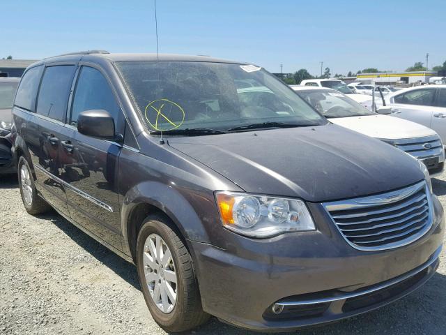 2C4RC1BG3GR268488 - 2016 CHRYSLER TOWN & COU BLACK photo 1