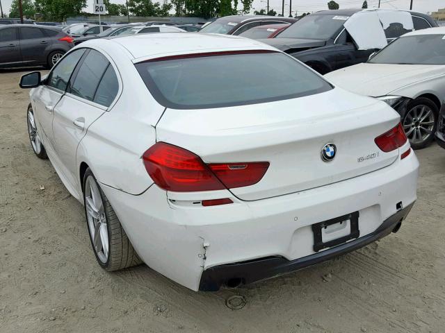 WBA6A0C5XDDZ04271 - 2013 BMW 640 I WHITE photo 3