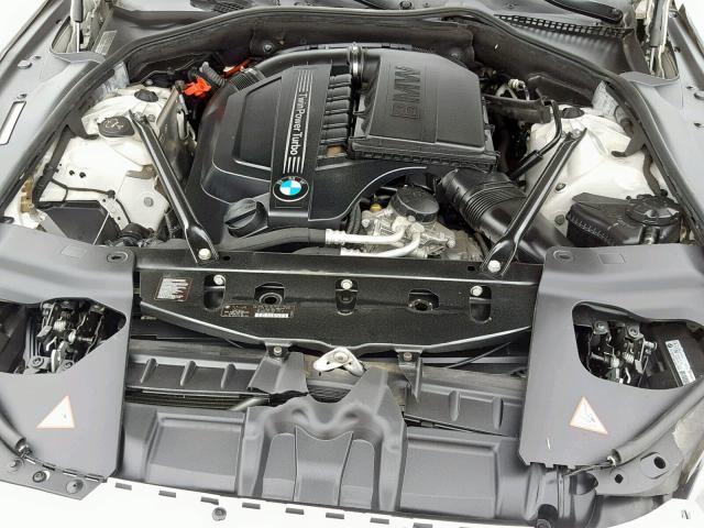 WBA6A0C5XDDZ04271 - 2013 BMW 640 I WHITE photo 7