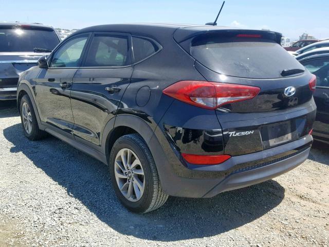 KM8J23A45GU126385 - 2016 HYUNDAI TUCSON SE BLACK photo 3