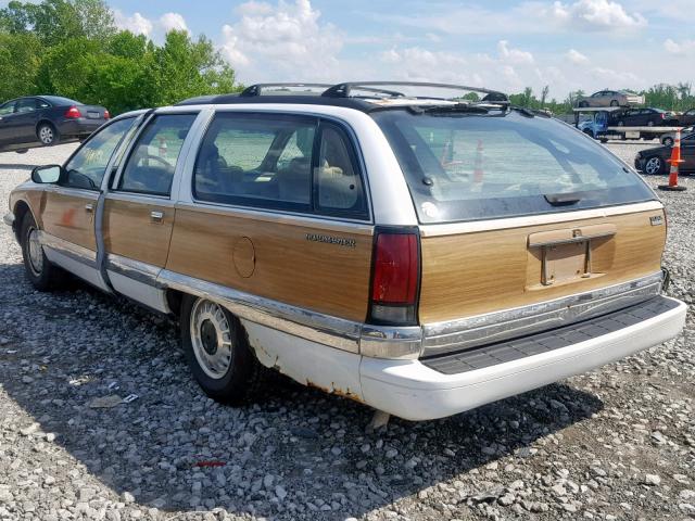 1G4BR82P8TR414646 - 1996 BUICK ROADMASTER WHITE photo 3