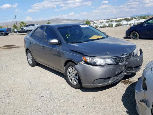 KNAFU4A2XB5432569 - 2011 KIA FORTE EX GRAY photo 1