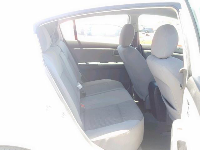 3N1AB6AP3CL676014 - 2012 NISSAN SENTRA 2.0 WHITE photo 6