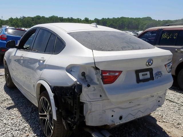 5UXXW3C56J0T82993 - 2018 BMW X4 XDRIVE2 WHITE photo 3