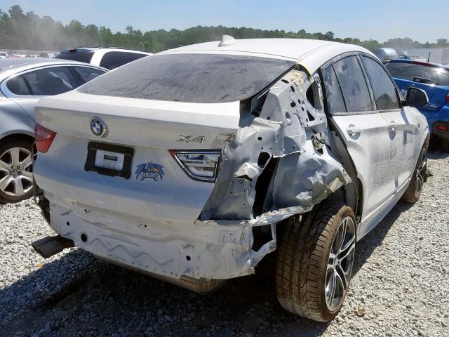 5UXXW3C56J0T82993 - 2018 BMW X4 XDRIVE2 WHITE photo 4