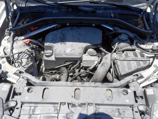 5UXXW3C56J0T82993 - 2018 BMW X4 XDRIVE2 WHITE photo 7