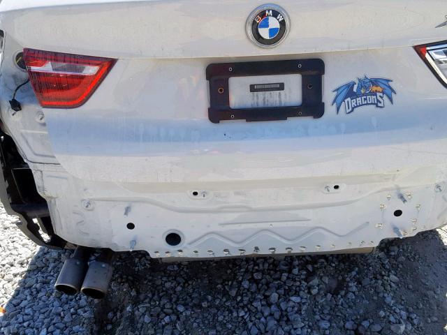 5UXXW3C56J0T82993 - 2018 BMW X4 XDRIVE2 WHITE photo 9