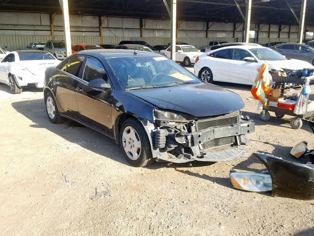 1G2ZF57B584283580 - 2008 PONTIAC G6 VALUE L BLACK photo 1