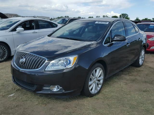 1G4PR5SK6D4167764 - 2013 BUICK VERANO CON BLACK photo 2