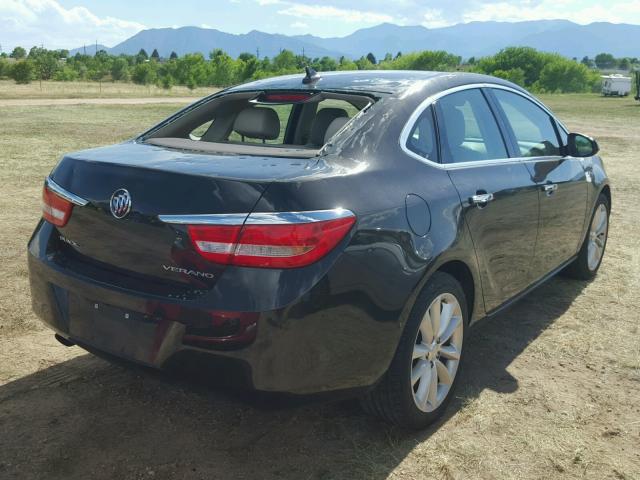 1G4PR5SK6D4167764 - 2013 BUICK VERANO CON BLACK photo 4