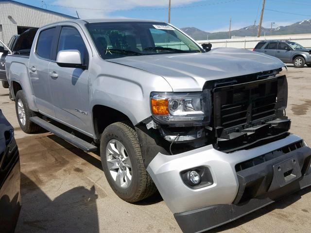 1GTG5CEN9J1238012 - 2018 GMC CANYON SLE SILVER photo 1