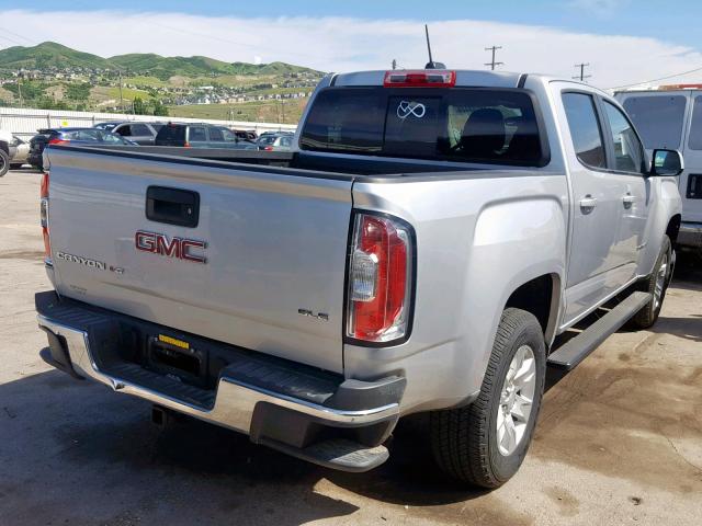 1GTG5CEN9J1238012 - 2018 GMC CANYON SLE SILVER photo 4