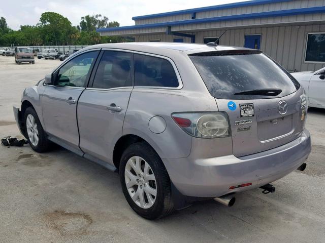 JM3ER293090223227 - 2009 MAZDA CX-7 SILVER photo 3