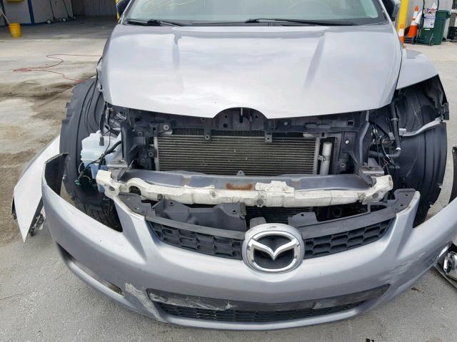 JM3ER293090223227 - 2009 MAZDA CX-7 SILVER photo 9