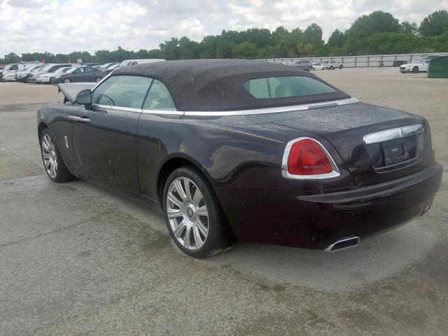 SCA666D53HU107024 - 2017 ROLLS-ROYCE DAWN BROWN photo 3