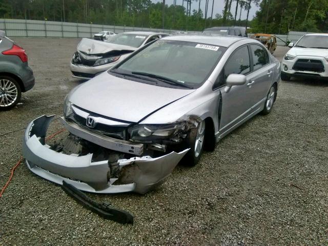 2HGFA16649H354509 - 2009 HONDA CIVIC LX-S Gümüş foto 2