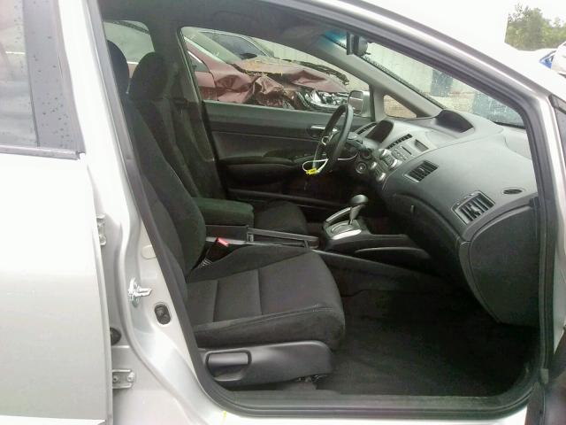 2HGFA16649H354509 - 2009 HONDA CIVIC LX-S Gümüş foto 5