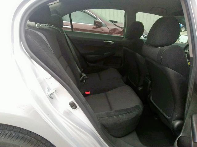 2HGFA16649H354509 - 2009 HONDA CIVIC LX-S Gümüş foto 6