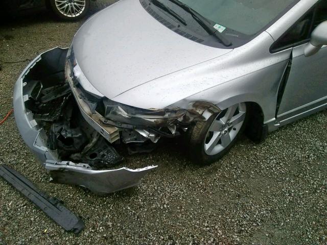2HGFA16649H354509 - 2009 HONDA CIVIC LX-S Gümüş foto 9