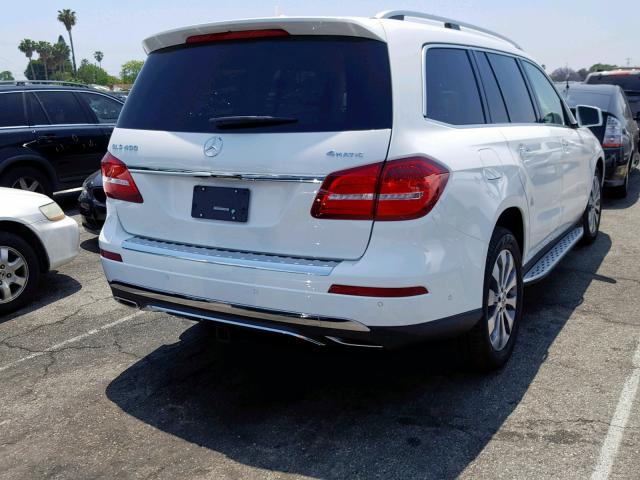 4JGDF6EEXKB227772 - 2019 MERCEDES-BENZ GLS 450 4M WHITE photo 4