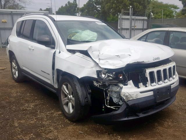 1C4NJCBBXED758396 - 2014 JEEP COMPASS SP 白色 照片 1