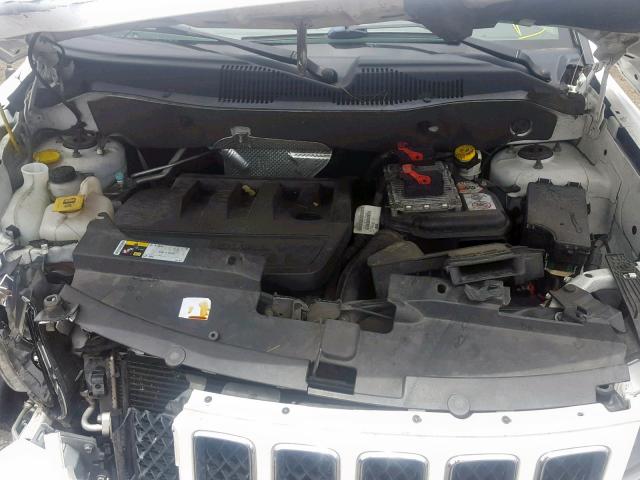 1C4NJCBBXED758396 - 2014 JEEP COMPASS SP 白色 照片 7