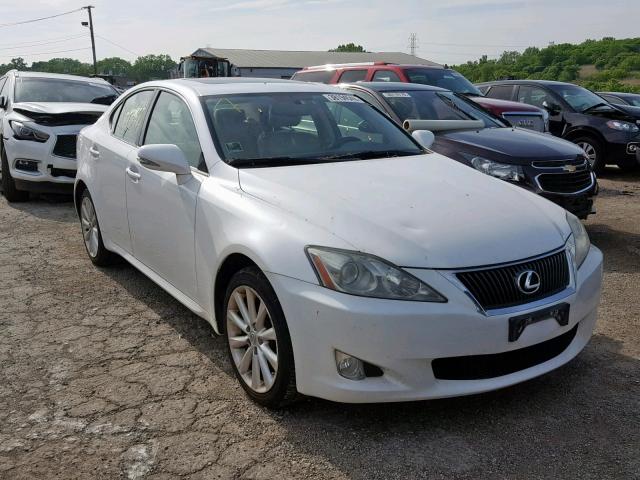 JTHCK262X92032272 - 2009 LEXUS IS 250 WHITE photo 1