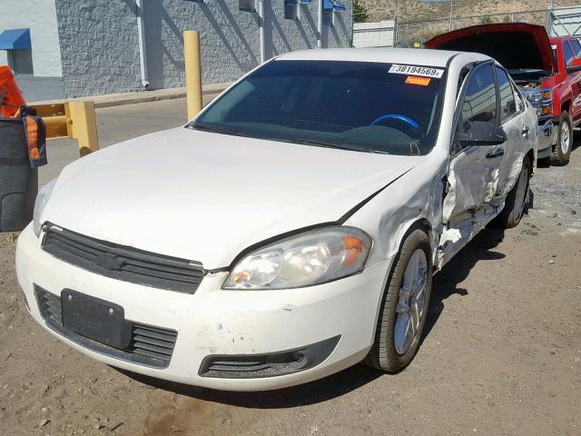 2G1WU57M091150639 - 2009 CHEVROLET IMPALA LTZ WHITE photo 2