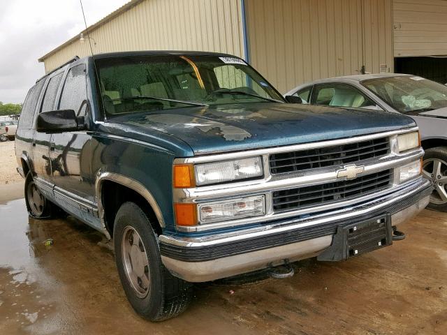 1GNEC16K5SJ380260 - 1995 CHEVROLET SUBURBAN 1 GREEN photo 1