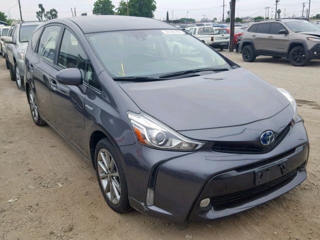 JTDZN3EU7HJ055766 - 2017 TOYOTA PRIUS V GRAY photo 1